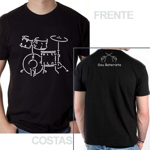 Camisa Sou Baterista